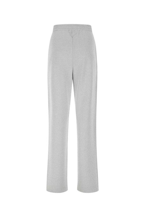 Grey Cashmere Blend Joggers