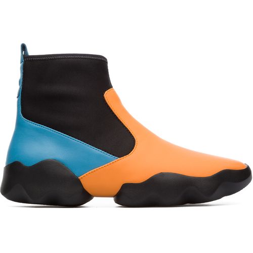 CAMPER Dub - Ankle boots for Women - Black, 41, Smooth leather/Cotton fabric