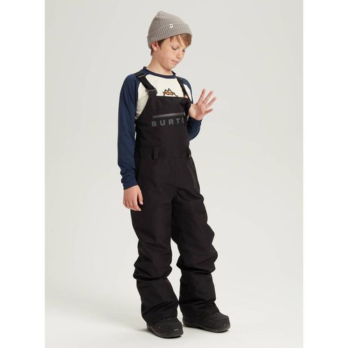 Burton Kids' Stark GORE-TEX 2L Bib Pants, True Black, S
