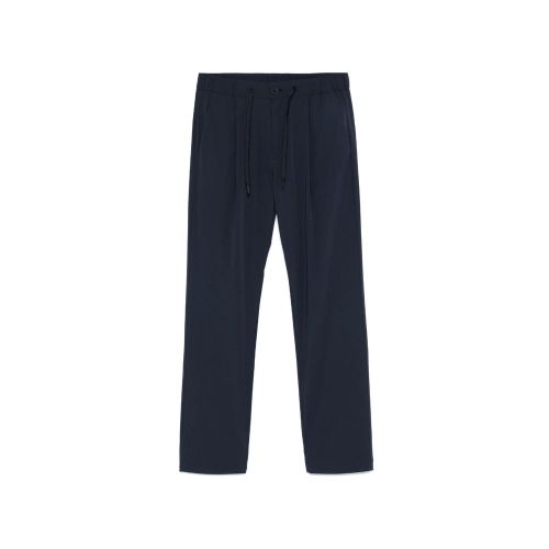 Elastane Stretch Joggers — Navy