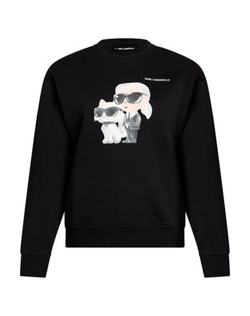 Woman Sweatshirt Black Size L Organic cotton, Recycled polyester