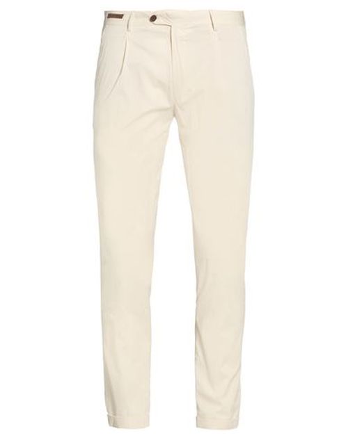 Man Pants Beige Size 32 Cotton, Polyamide, Elastane