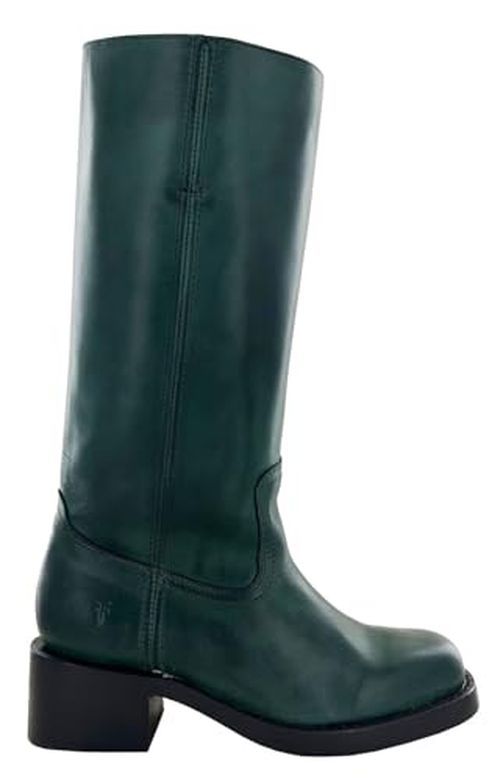 Frye Campus 14L Wide Calf Iconic Tall Boots for Women Crafted from Signature Montana Leather with Goodyear Welt Construction and Stacked Leather Heel – 13” Shaft Height