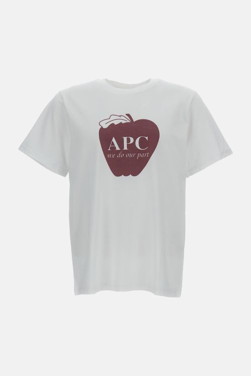 A. P.C. Short-sleeve T-shirt With A Print