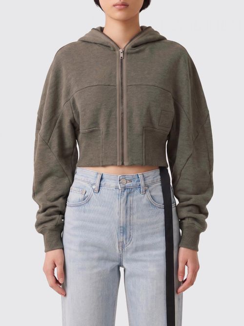 Sweatshirt Woman color Grey