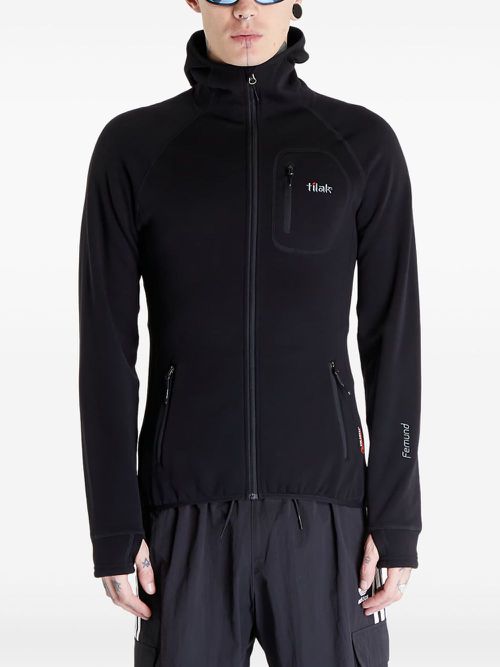 Femund zip-up athletic jacket - Black