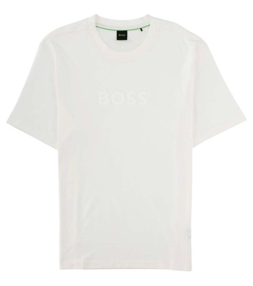 White Logo Crew Neck T-Shirt