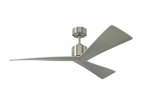 Brushed Steel 52"Ceiling Fan from the Adler Collection
