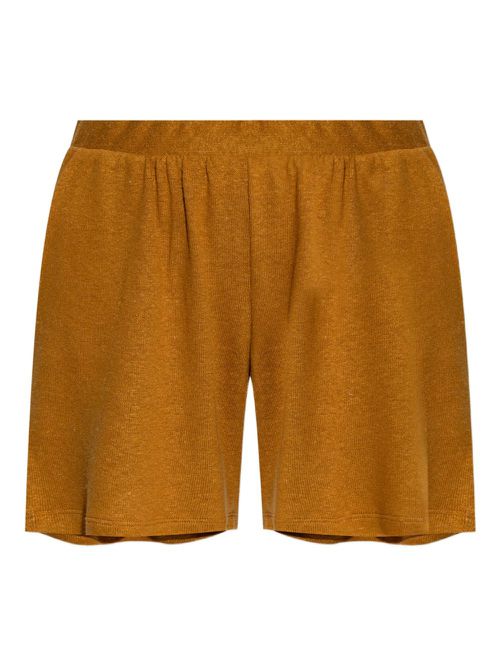 Hanro elasticated-waist shorts - Brown