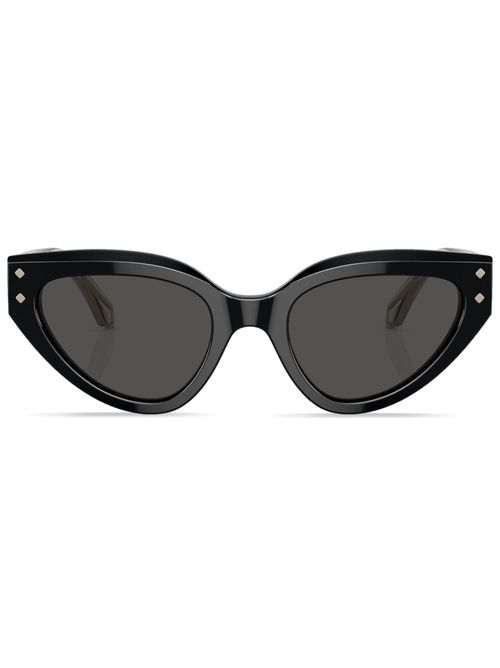 Cat-eye frame sunglasses - Black