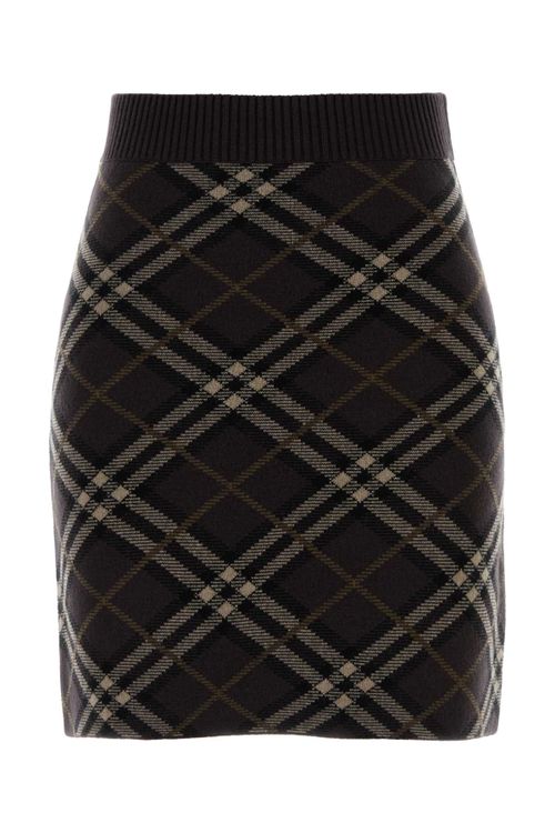Wchk Mini Skirt — Black