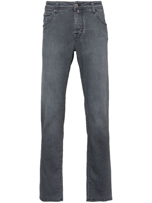 Barny low-rise slim-fit jeans - Grey