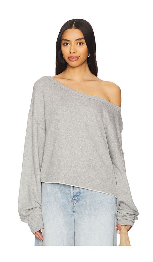 Spiritual Gangster Bella Sweatshirt in Grey. S. Also in XS, M