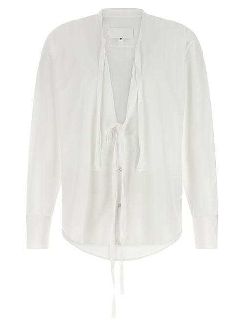 Raw Cut Hem Shirt