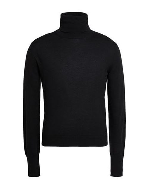 Amiri Man Turtleneck Black Size L Cotton, Cashmere, Silk