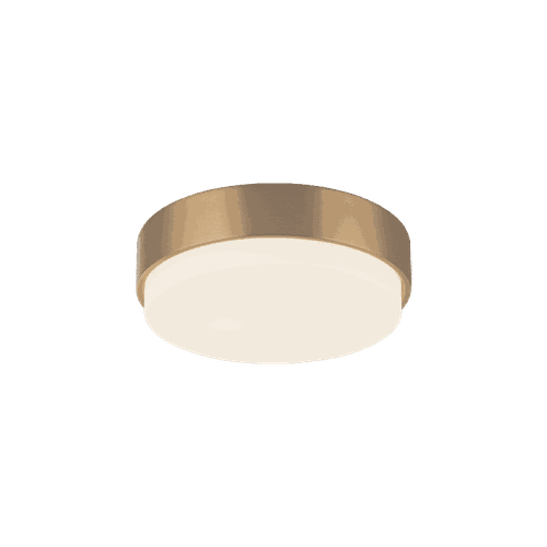 Matteo Quintz 2-Light Ceiling Light In Aged Gold Bra