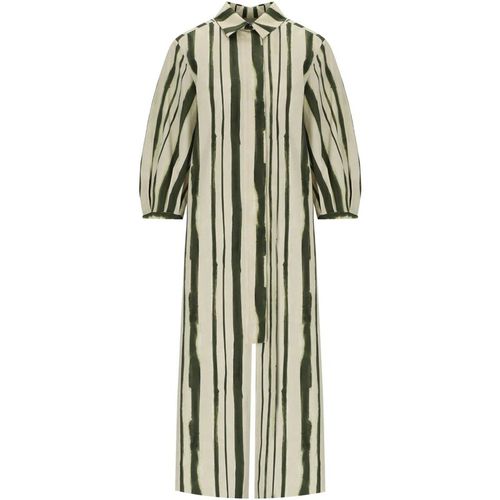 Mm Max Mara Falda Cream Green Shirt Dre
