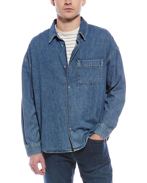 FRAME Denim Relaxed Denim Shirt