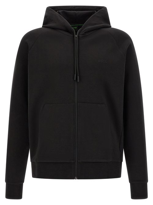 Cotton Hoodie — Black