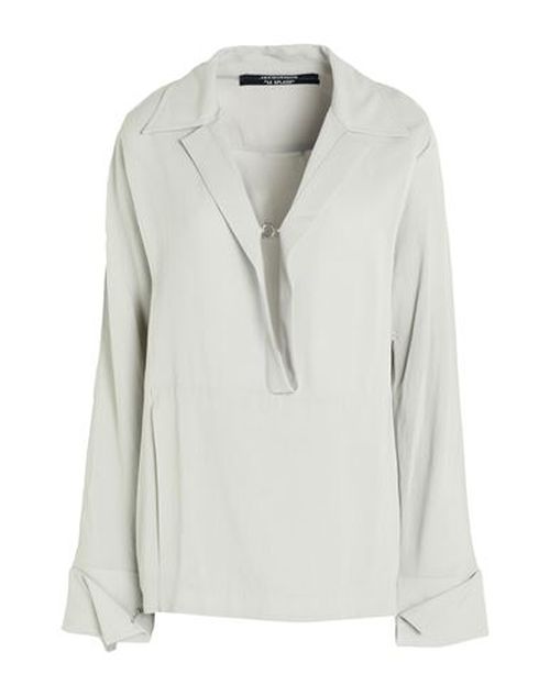 Woman Top Light grey Size 10 Viscose