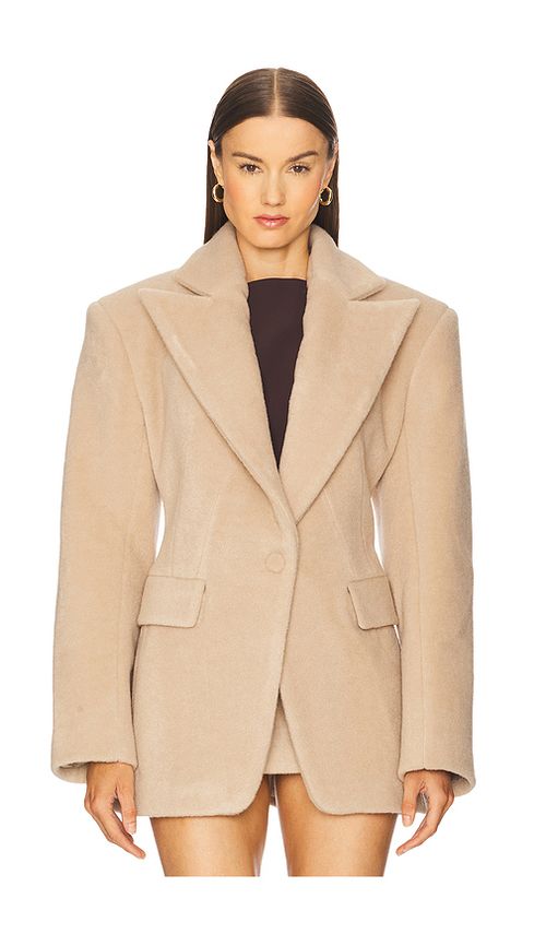 Ceren Ocak Jacket in Beige. - L also in S