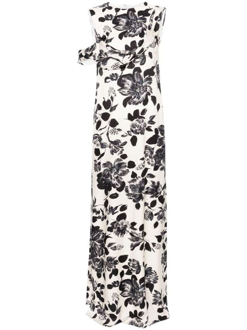 Drifa floral-print maxi dress - Neutrals