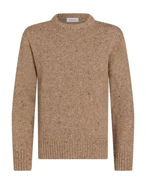 Man Sweater Camel Size 40 Wool, Polyamide, Viscose