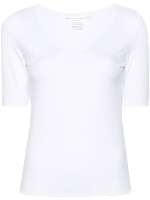 Maglia V-neck T-shirt - White