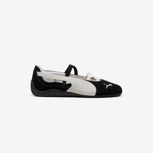 Puma Women's Speedcat Ballet SD - PUMA Black-PUMA White-Warm White - unisex