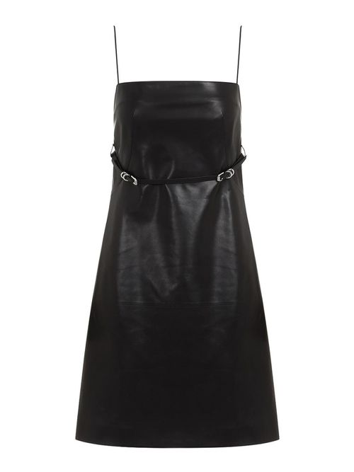 Voyou Leather Mini Dress