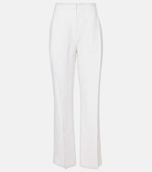 Gabrielle linen wide-leg pants