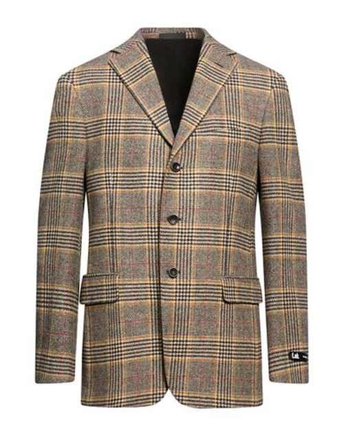 Man Blazer Cream Size 36 Virgin Wool
