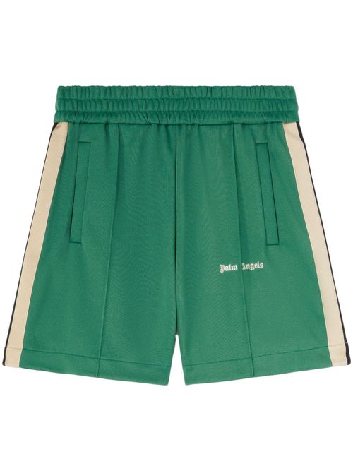 Logo treck shorts - Green