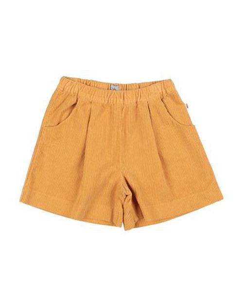 Kid Girl Shorts & Bermuda Shorts Marigold Size 10 Cotton, Elastane