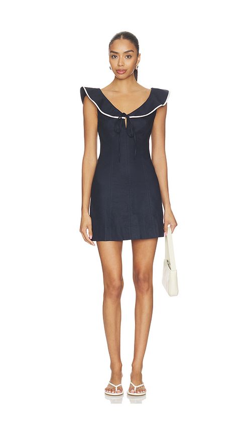 Tularosa Leslie Mini Dress in Navy. XS. Also in XXS, S, M