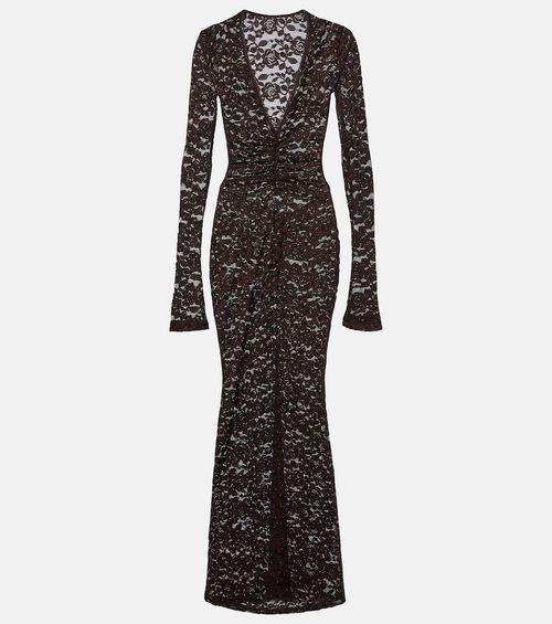 Tyler floral lace maxi dress