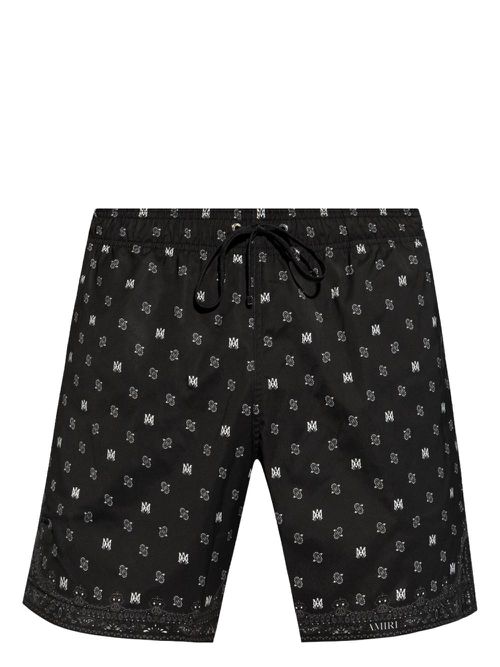 MA Paisley swim shorts - Black