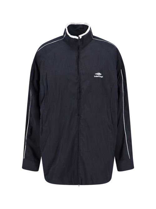 Women's Tech-Textured Jacket with Utility-Luxe Finish