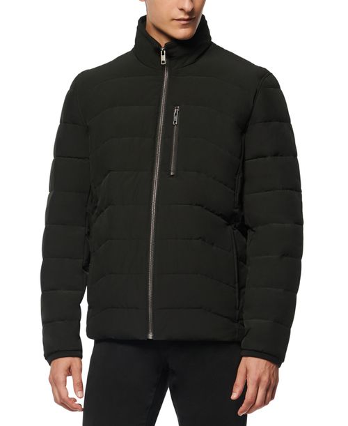 Men's Carlisle Stretch Packable Moto Jacket - Black