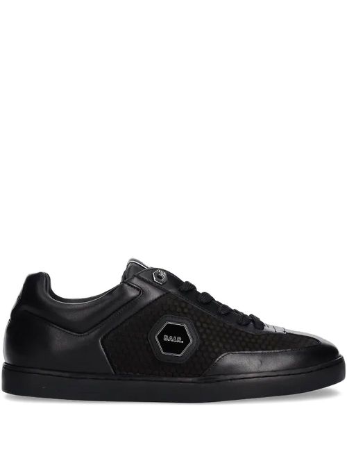Q-Series Classic Cup leather mesh sneakers - Black