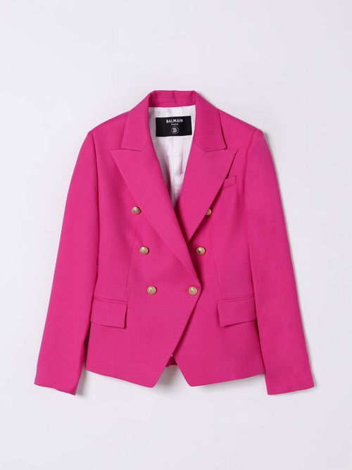 Blazer BALMAIN Kids color Raspberry