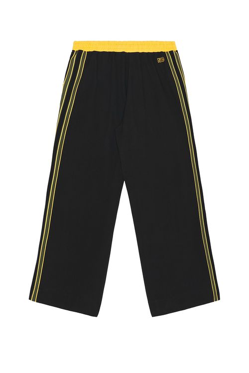 Nicholas Daley Wide Leg Track Pant in Black - Black.  34 also in