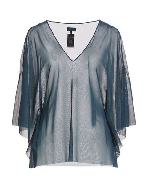 Woman Top Green Size S Polyamide, Elastane