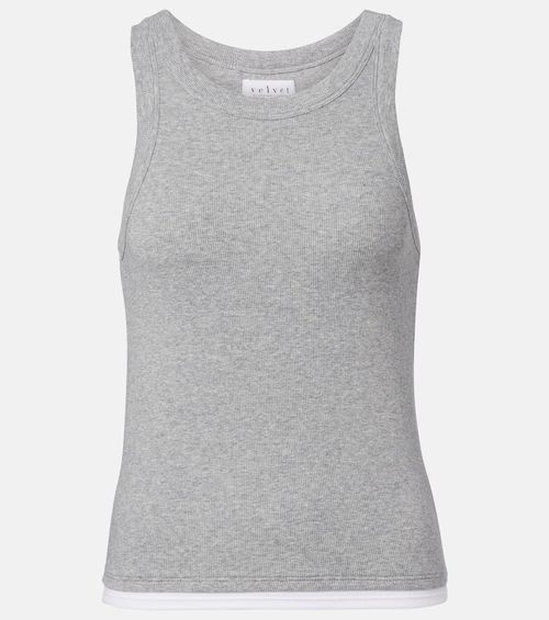 Orion ribbed-knit tank top