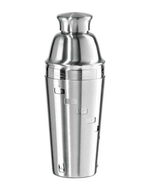 Dial-A-Drink Stainless Steel Cocktail Shaker