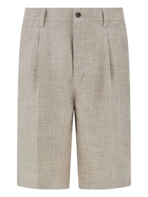 Boggi Milano linen chino trousers - Neutrals