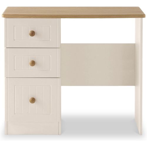 Brixham Country Cream 3 Drawer Vanity Dressing Table | Roseland