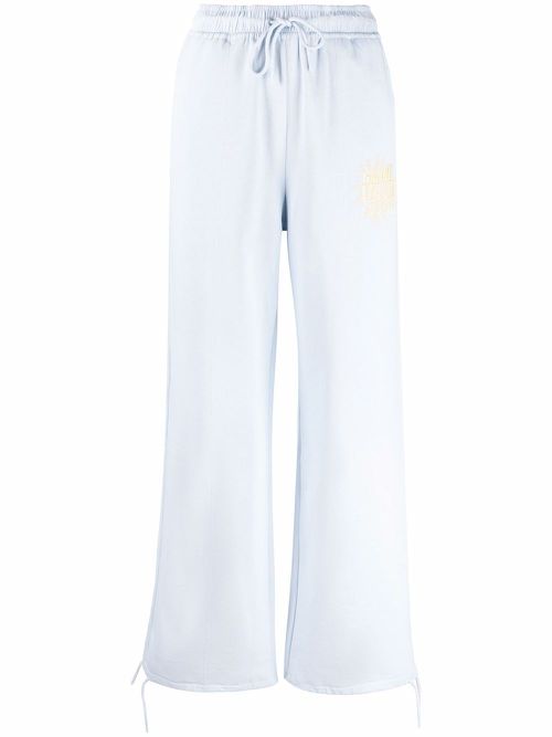 Isoli drawstring track pants - Blue