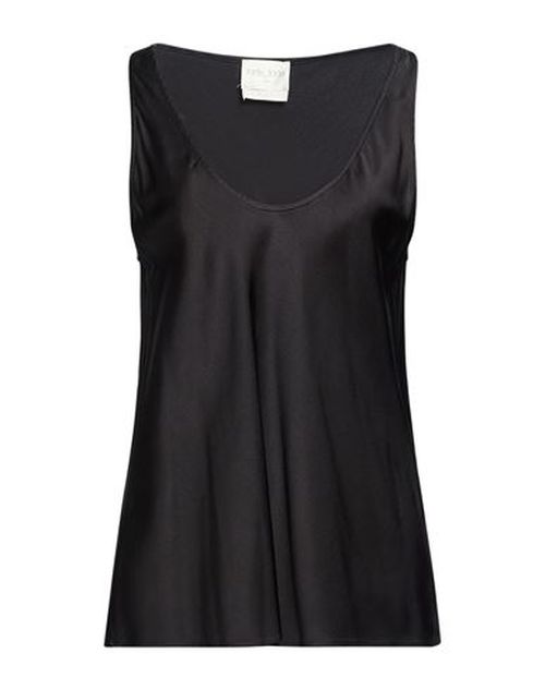 Forte_forte Woman Top Black Size 1 Silk, Elastane