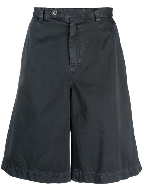 Cotton bermuda shorts - Blue